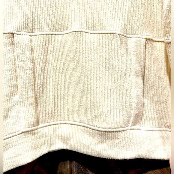 EUC Tru Lux Jeans Color Block Laced Neck Sweater Sz L - Picture 7 of 16